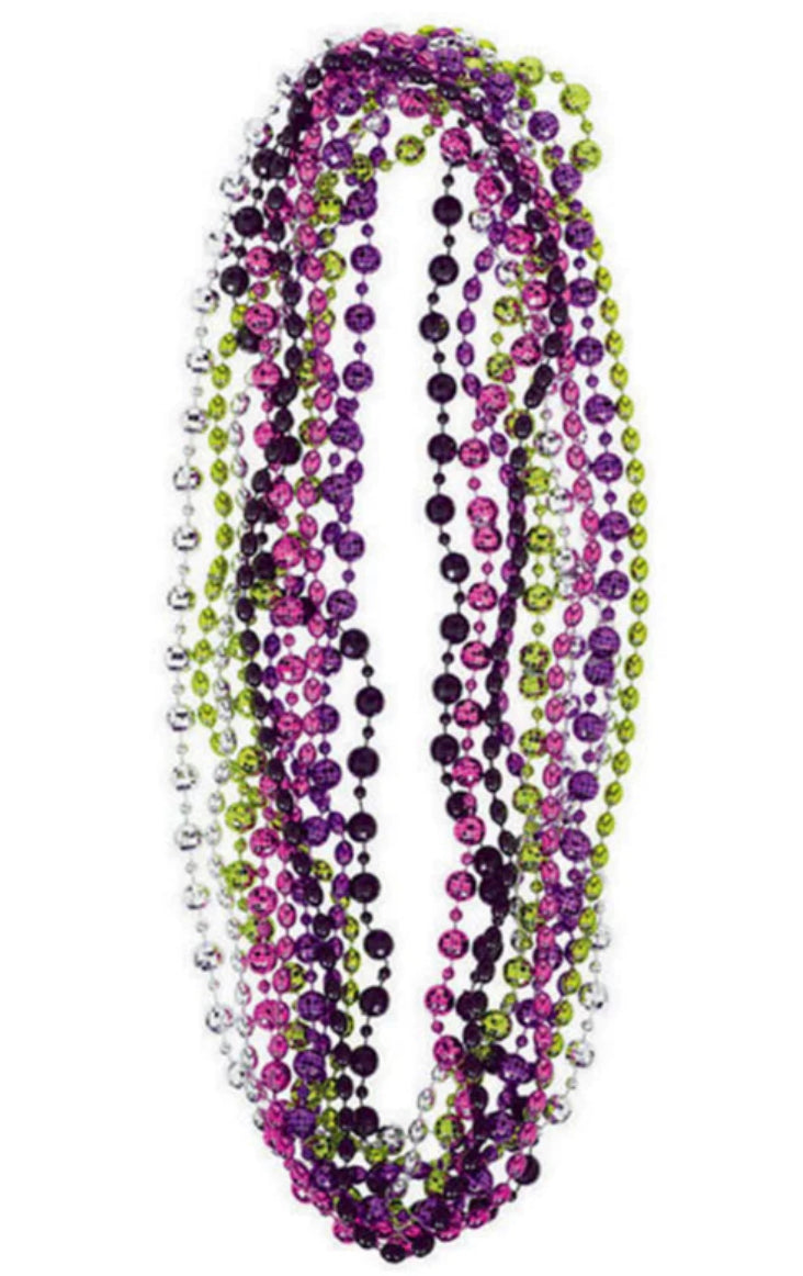 DISCO FEVER PARTY BEADS PK10