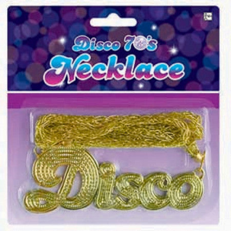 DISCO 70’s NECKLACE