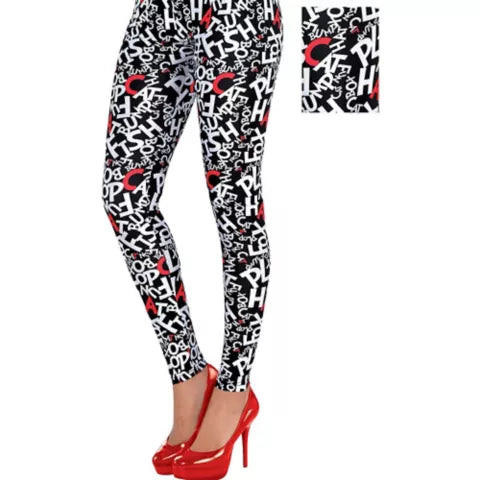 ADULT DR SEUSS LEGGINGS - STANDARD SIZE