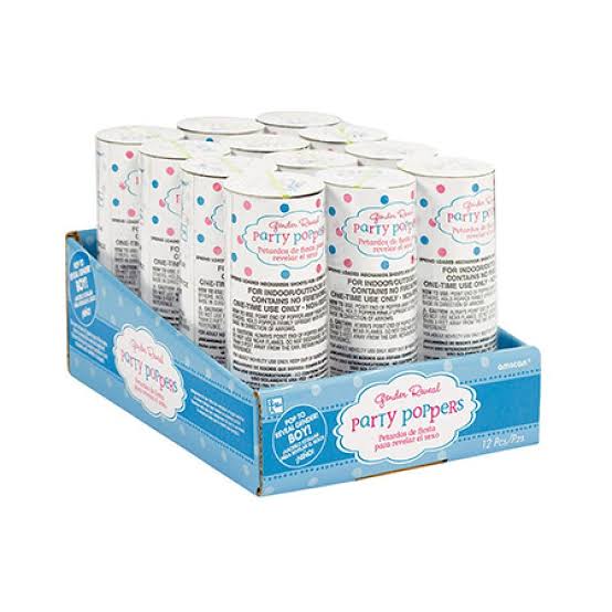 Boy Confetti Poppers