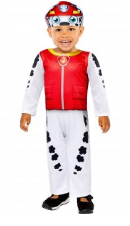 PAW PATROL MARSHALL COSTUME 2-3 YEARS