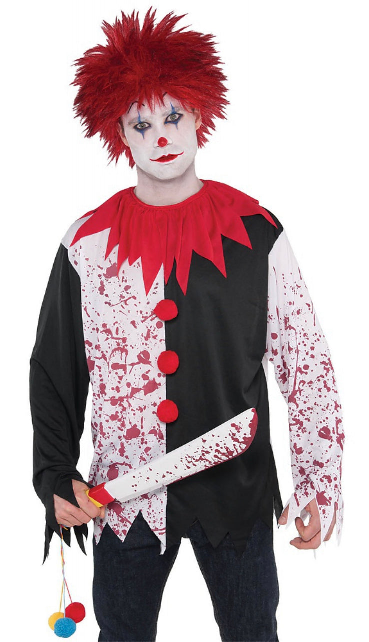 ADULT EVIL CLOWN SHIRT