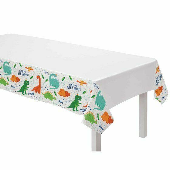 Dino Mite plastic table cover