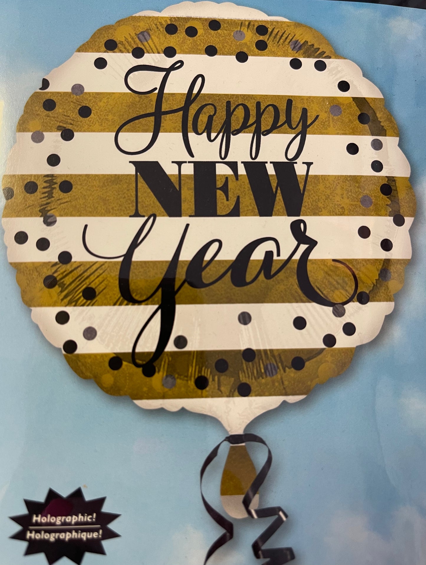 HAPPY NEW YEAR FOIL BALLOON