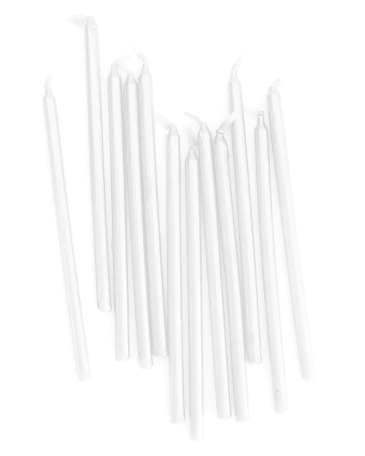 TALL CAKE CANDLES PEARL WHITE