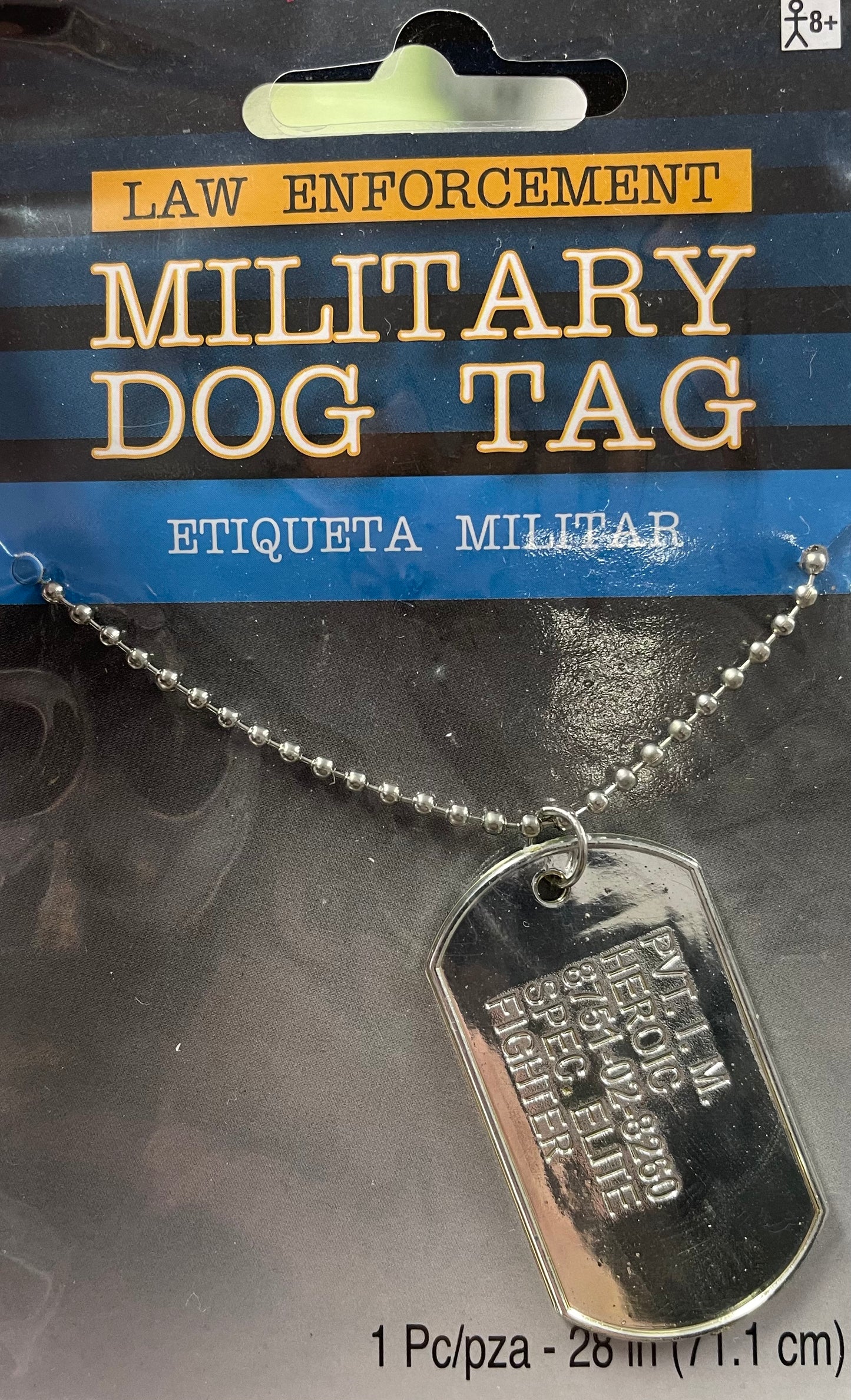 LAW ENFORCEMENT MILITARY DOG TAG