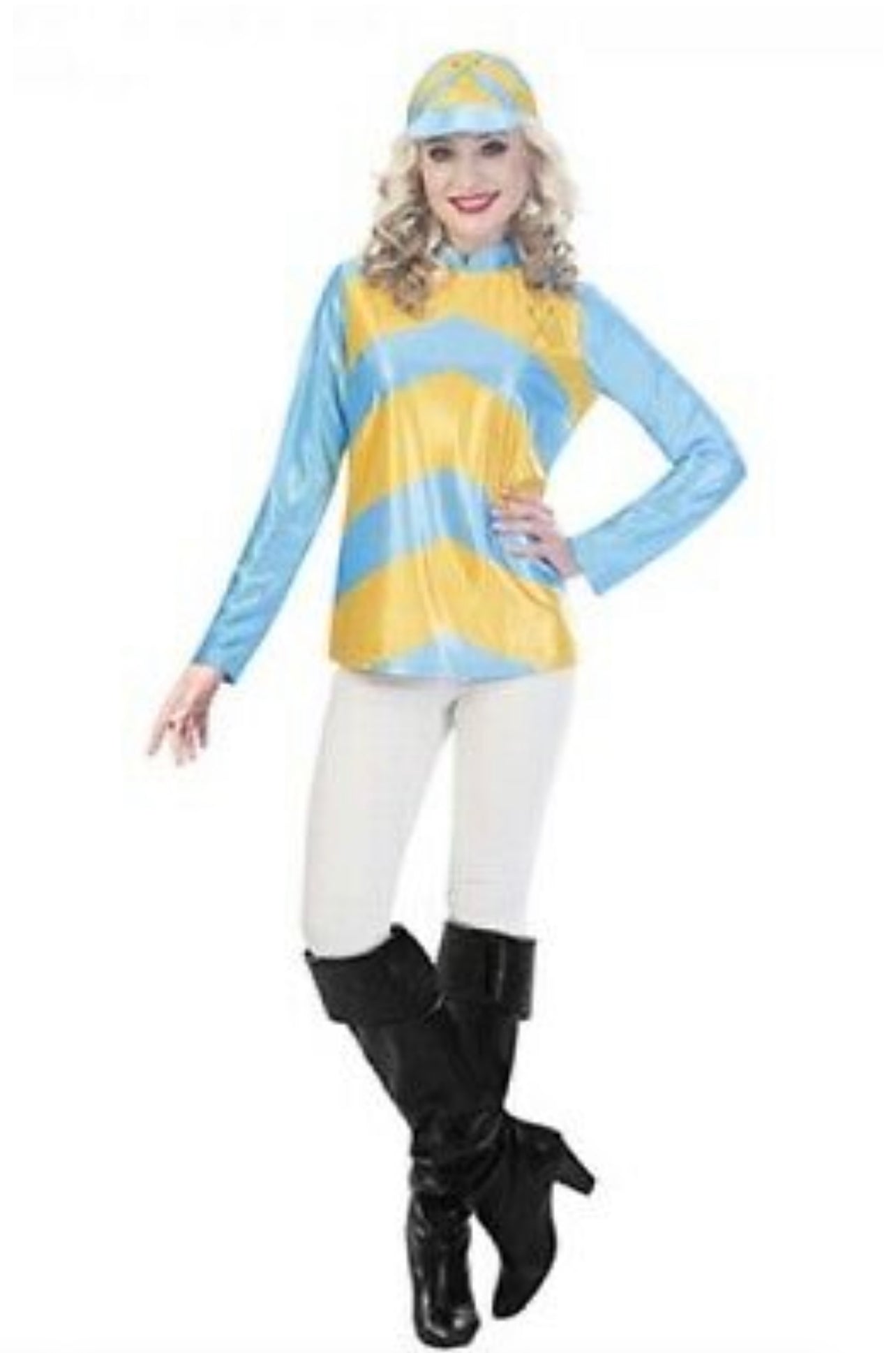 WOMEN’S MELBOURNE CUP CARNIVAL JOCKEY COSTUME - LARGE/XLARGE