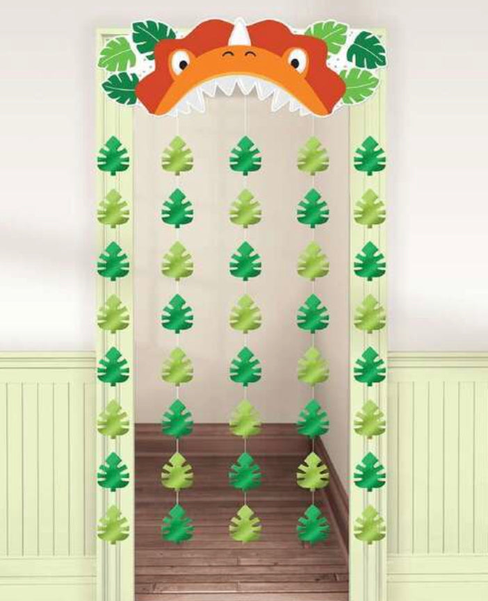 Dino mite doorway curtain