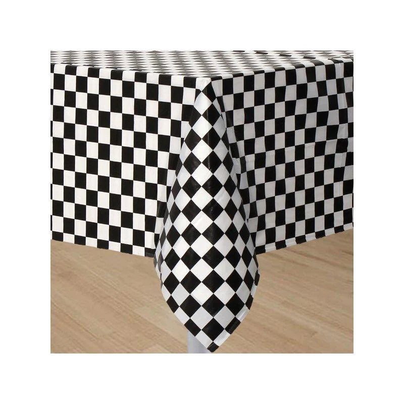 Checkered Tablecover 137cm x 274cm