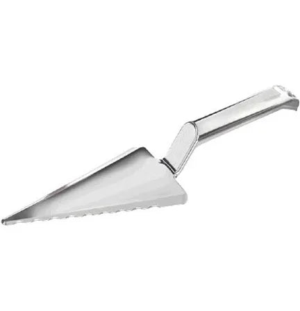 SILVER PLASTIC PIE KNIFE
