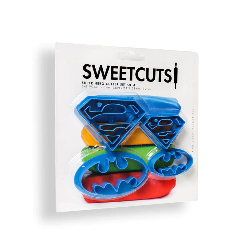SUPER HERO CUTTERS (SET OF 4)