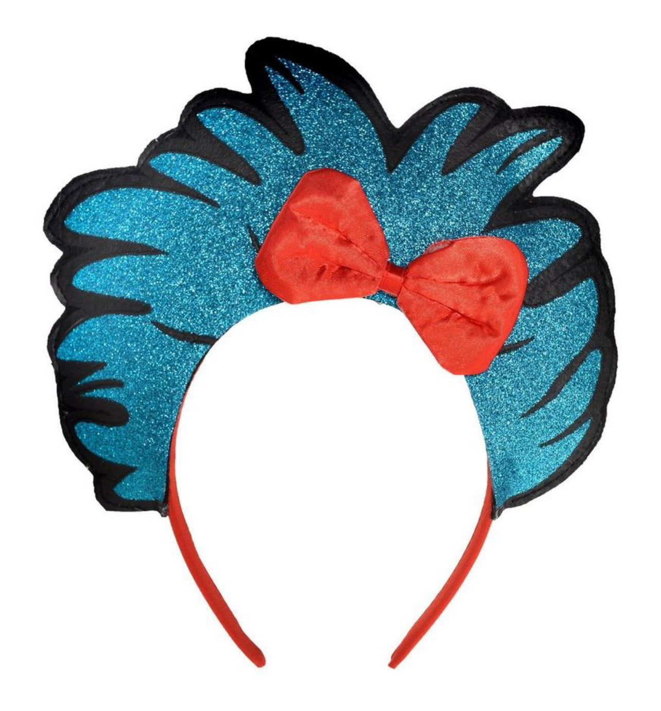 DR SEUSS GLITTER THING 1 & 2 HEADBAND