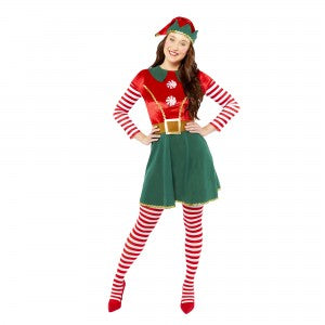 LADIES ELF COSTUME 10-12