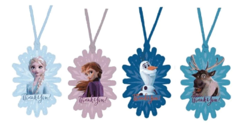 Frozen “thank you” tags