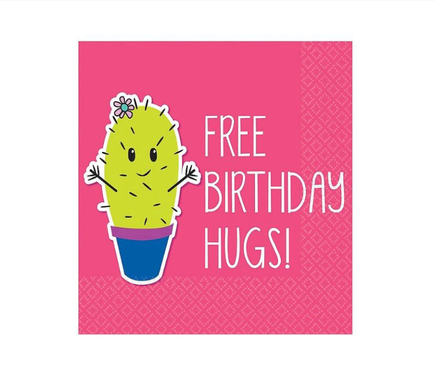 SELFIE CELEBRATIONS LUNCHEON NAPKINS PK16