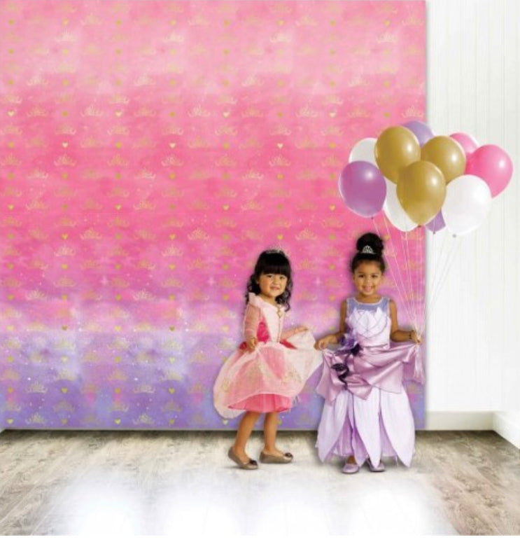 Disney princess photo backdrop