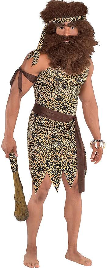 Caveman tunic (adult standard size) costume