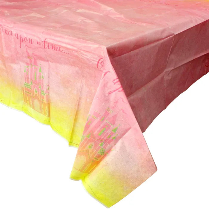 DISNEY PRINCESS ONCE UPON A TIME PAPER TABLECLOTH