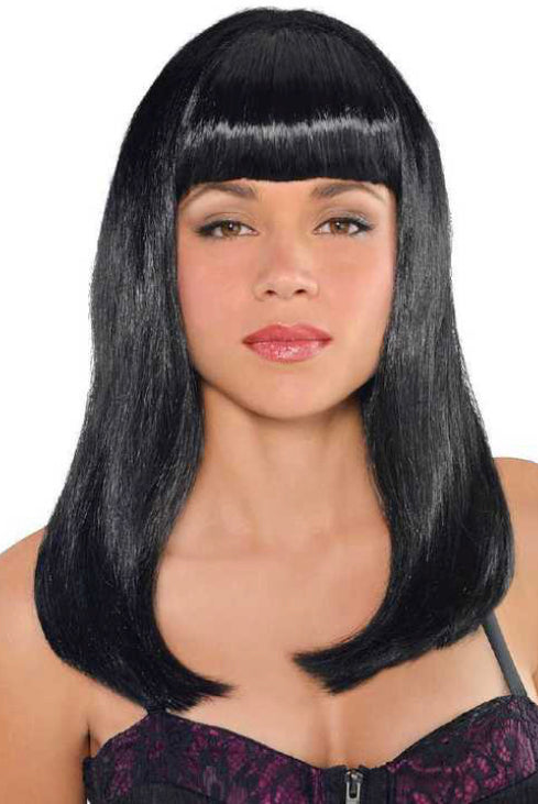 Black Electra wig