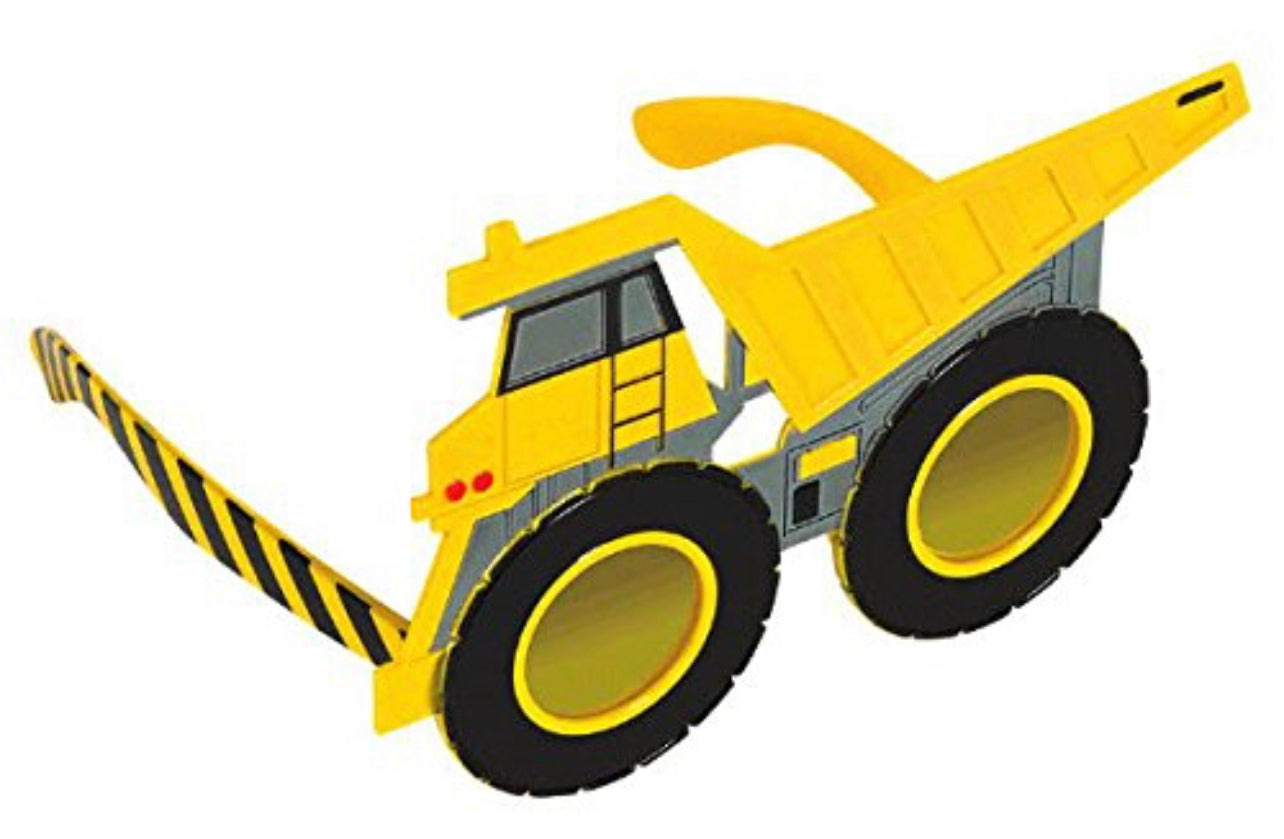 CONSTRUCTION TRUCK FUN SHADES