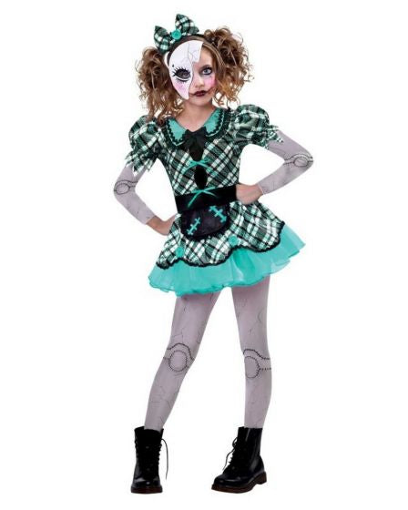 DARK DOLL COSTUME 10-12 YEARS