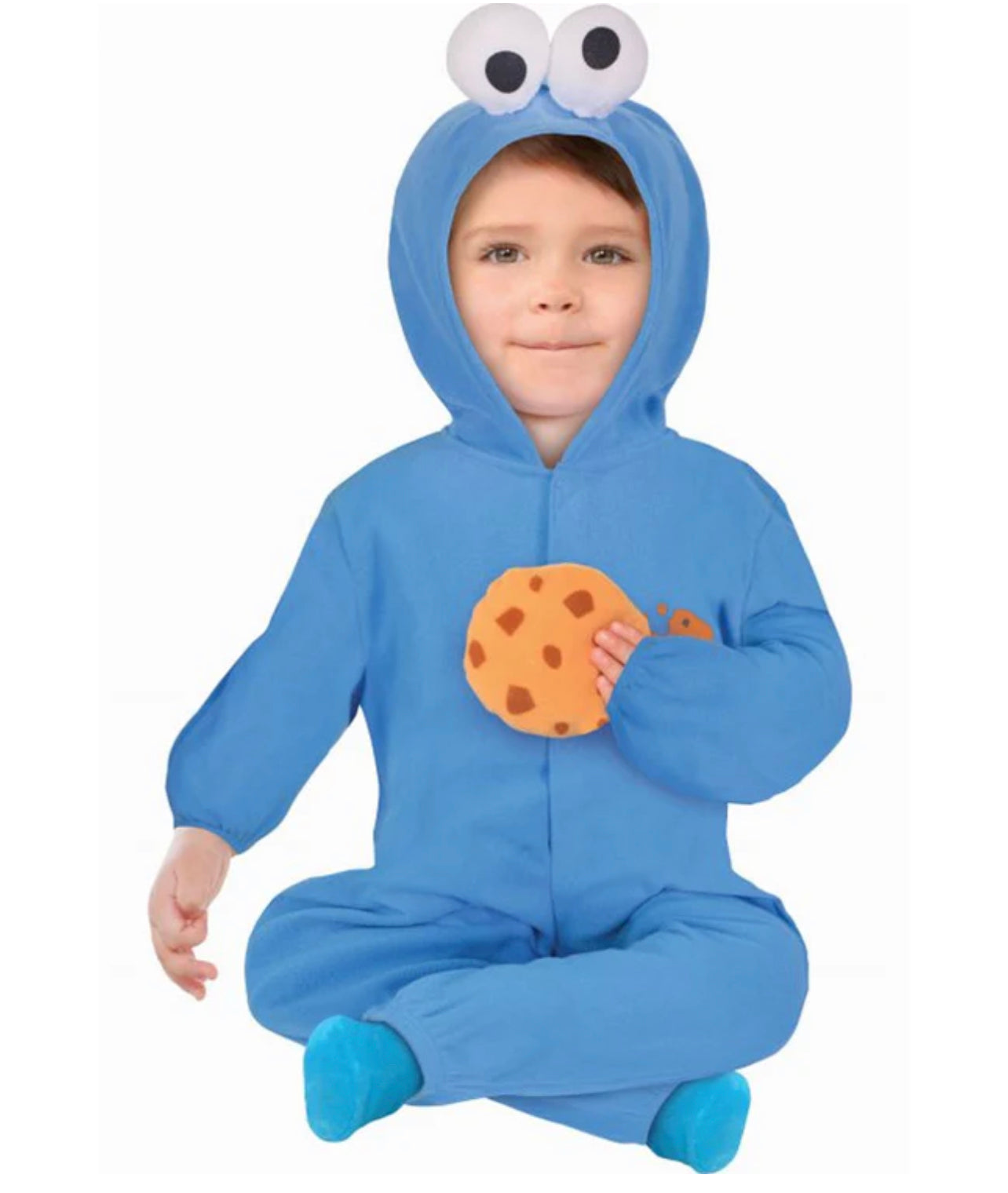 COOKIE MONSTER JUMPSUIT - INFANT 18-24 MONTHS