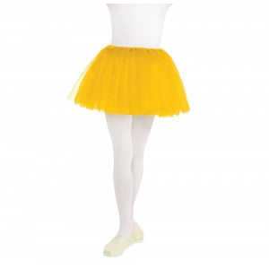 YELLOW TUTU (SIZE CHILD S/M)
