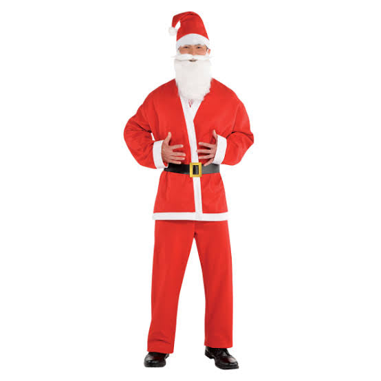 ADULTS SANTA CRAWL SUIT