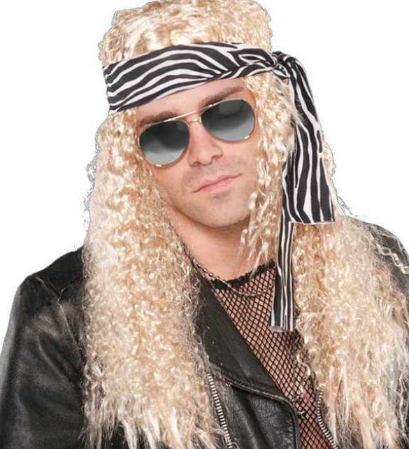 Rock star wig