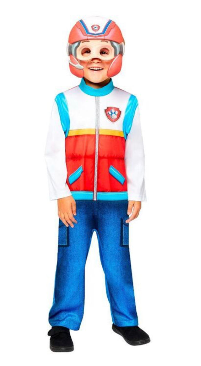 PAW PATROL RYDER COSTUME 3-4 YEARS