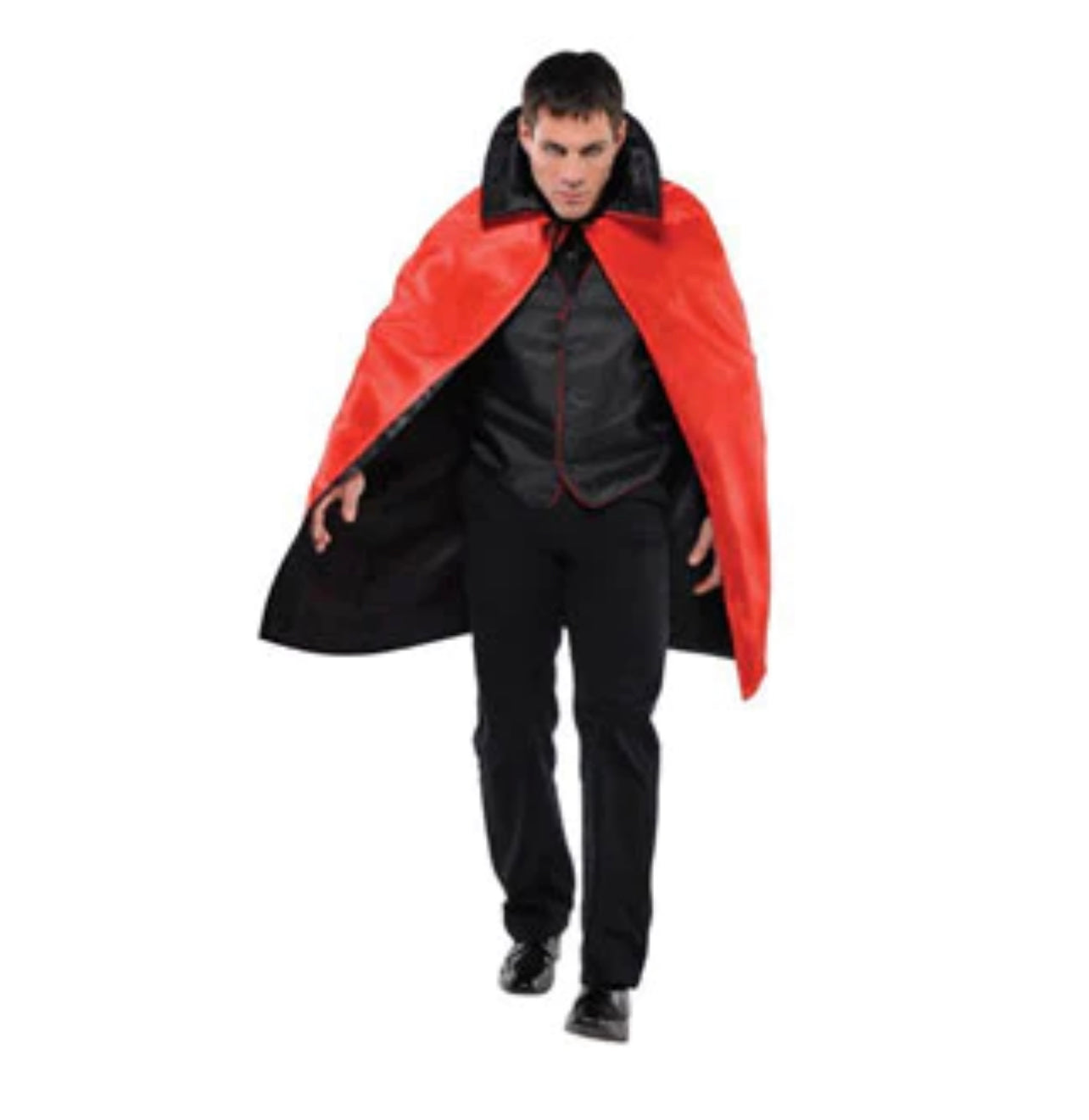 ADULT COLLARED TWO-TONE CAPE