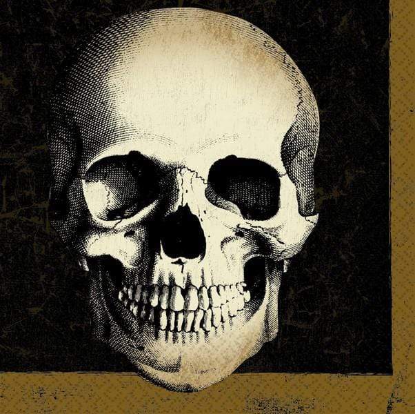 Halloween Boneyard Napkins - luncheon