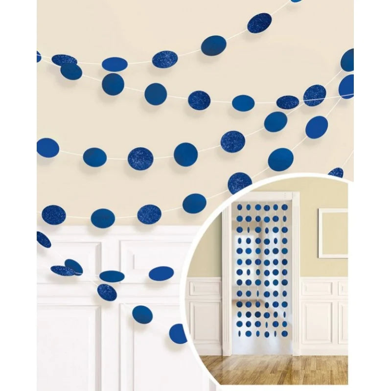 6 DOT GARLAND - ROYAL BLUE