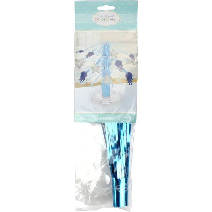 BABY SHOWER BOY MINI CASCADE CENTREPIECE