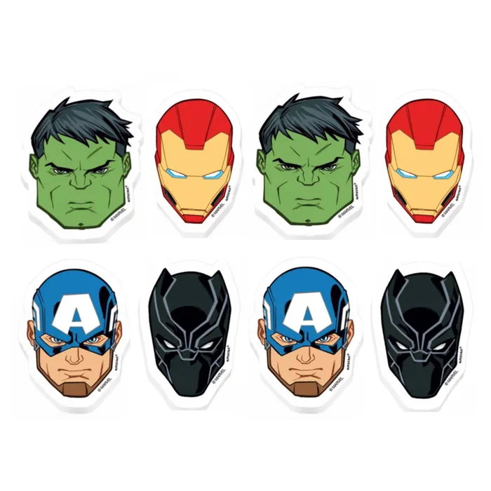 AVENGERS MARVEL POWERS UNITE ERASERS (PACK OF 8)