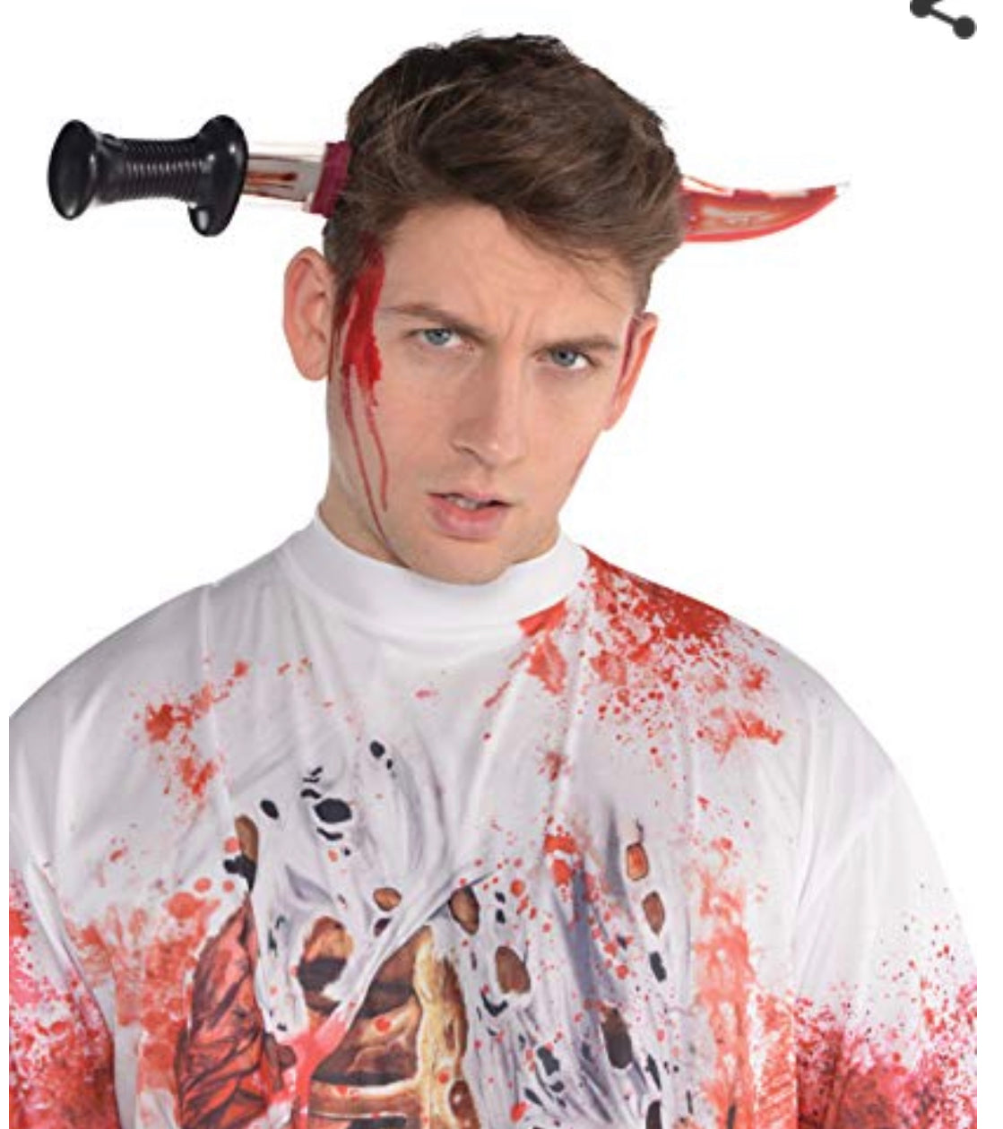 Bleeding knife headband