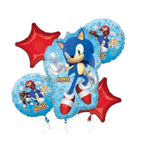 Sonic Hedgehog Balloon Bouquet