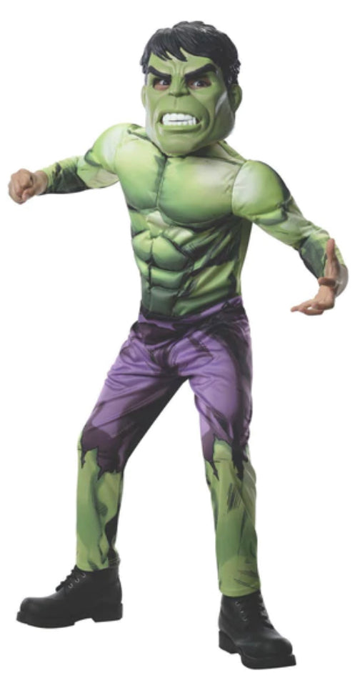 MARVEL HULK DELUXE COSTUME 8-10 YEARS