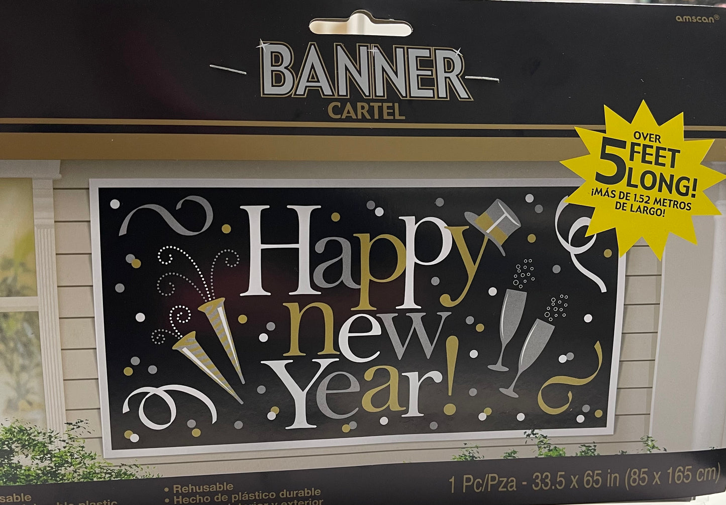 HAPPY NEW YEAR BANNER