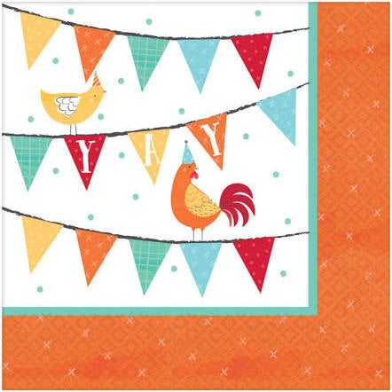 Barnyard Luncheon Napkins