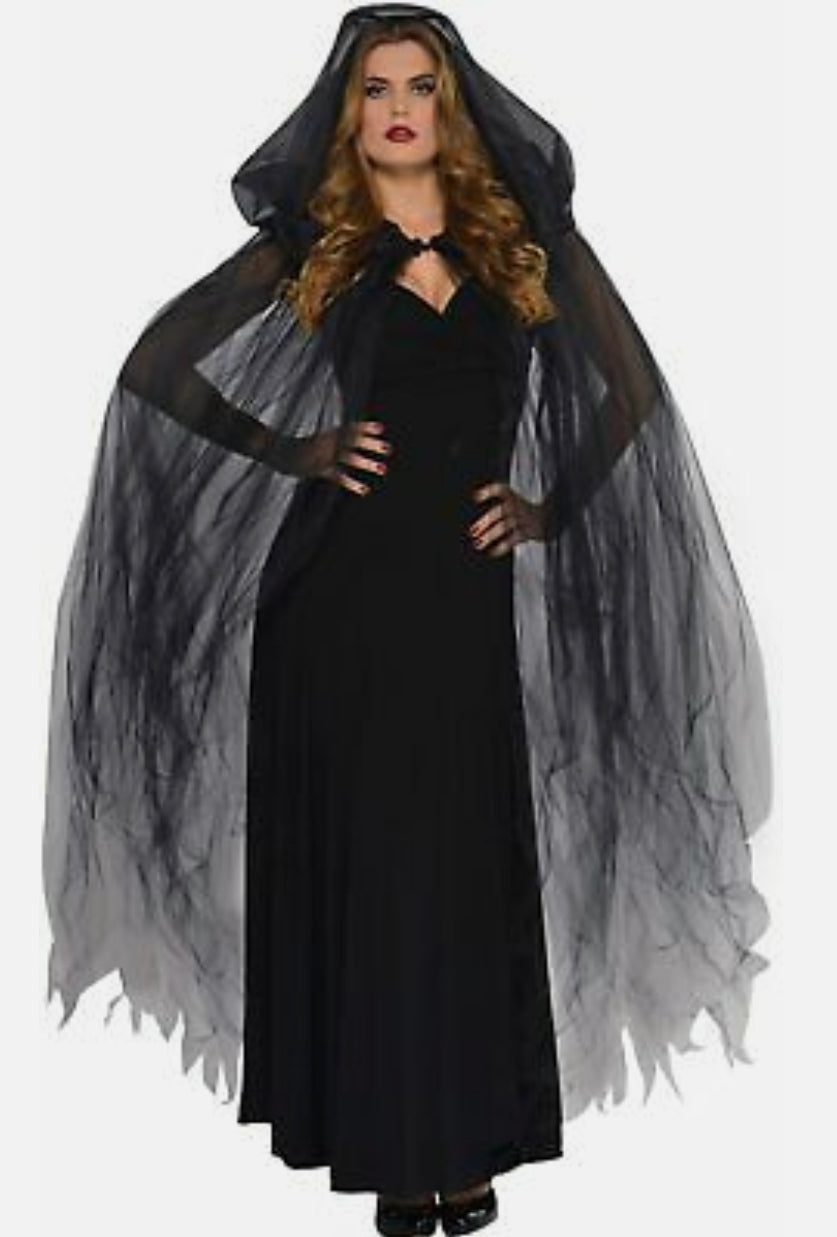 ADULT DARK TEMPTRESS CAPE