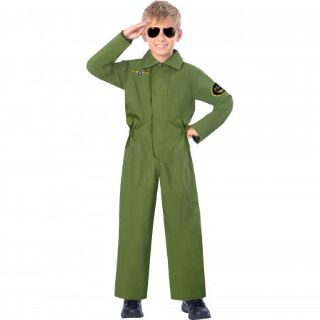 PILOT JUMPSUIT COSTUME 10-12 YEARS