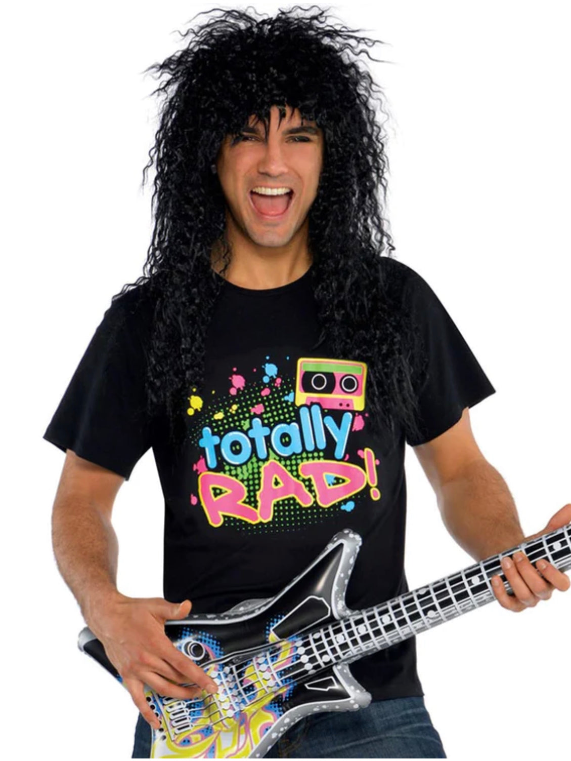 TOTALLY 80’s ADULTS TOTALLY RAD T-SHIRT X-LARGE