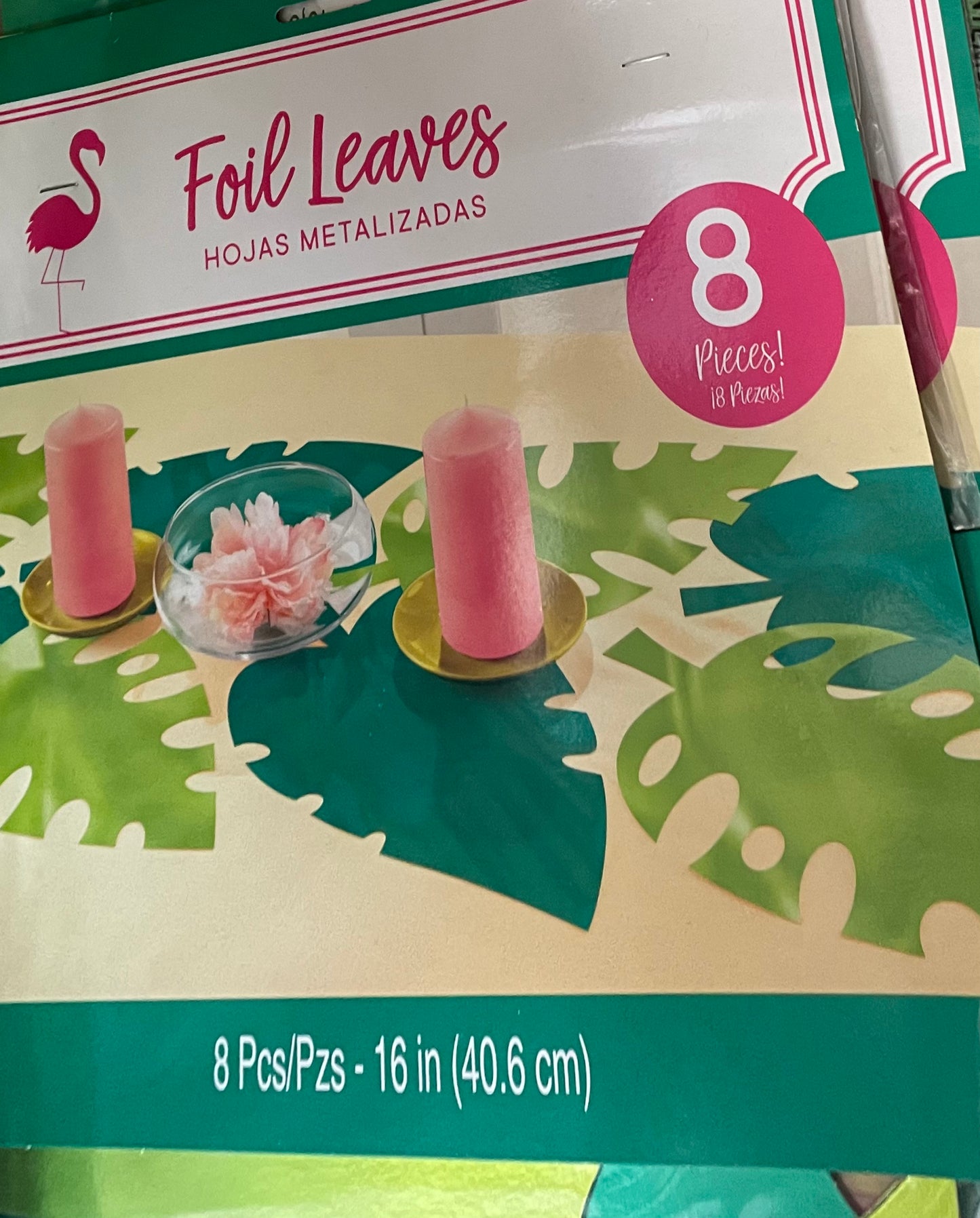 Foil Leaves Decoration