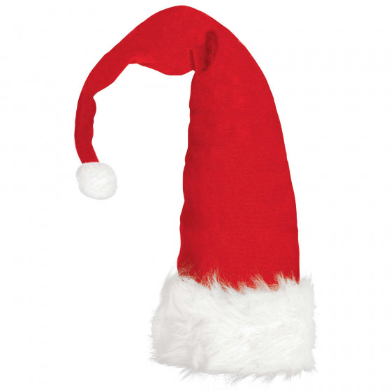 Santa Hat - Adult - Long Red