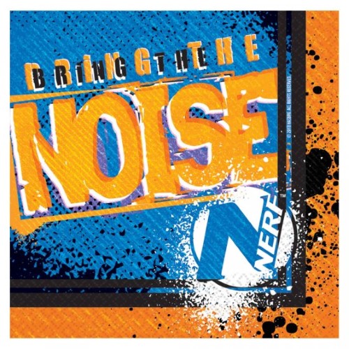 Nerf Lunch Napkins - 16 pack