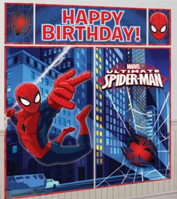 Spiderman Wall Decorating Kit