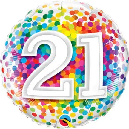 21st Birthday Balloons | 21st Birthday Party Balloons Shop