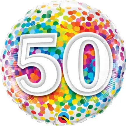 50th Birthday Balloons | 50th Birthday Party Balloons Shop