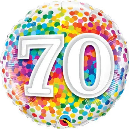 70th Birthday Balloons | 70th Birthday Party Balloons Shop